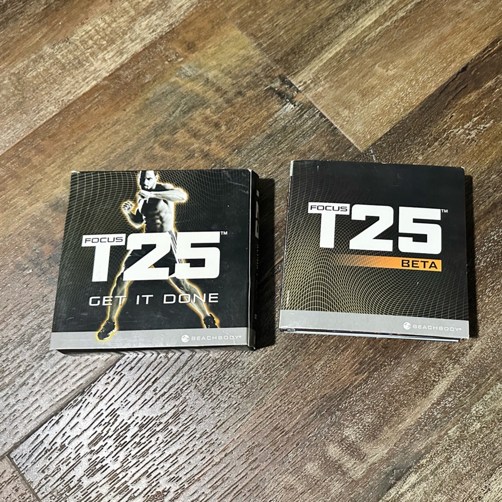 Shaun T’s Focus T25 videos with calendars